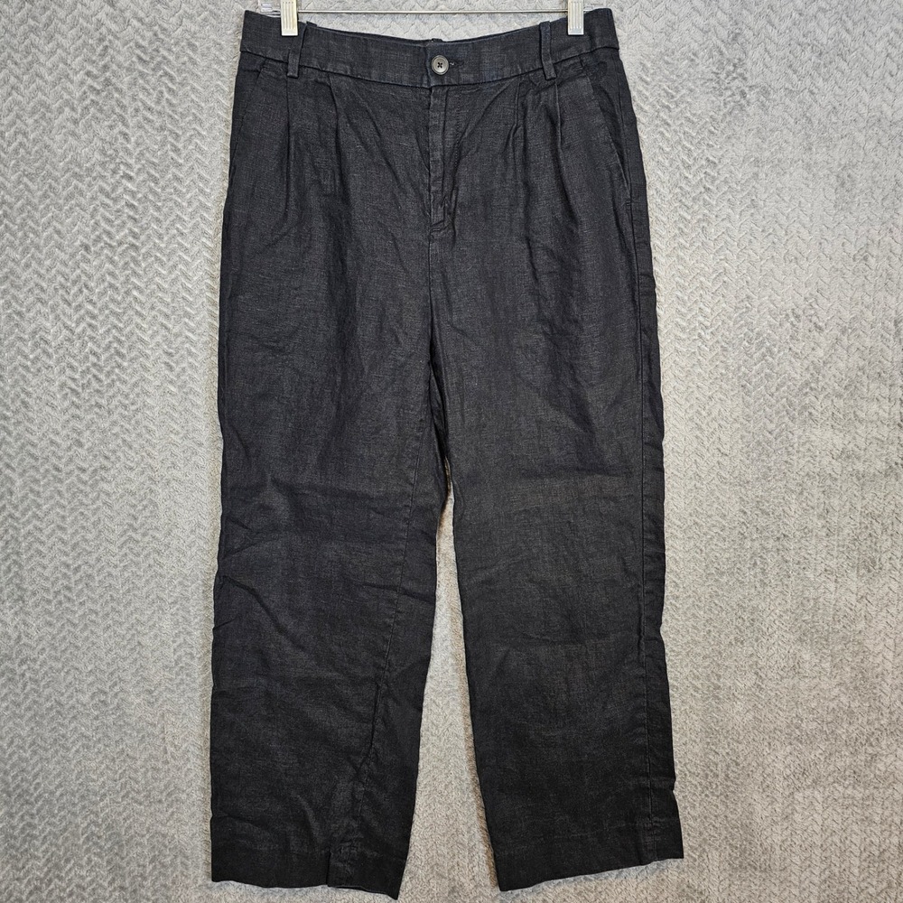 Banana Republic Wide Leg Pants in Black